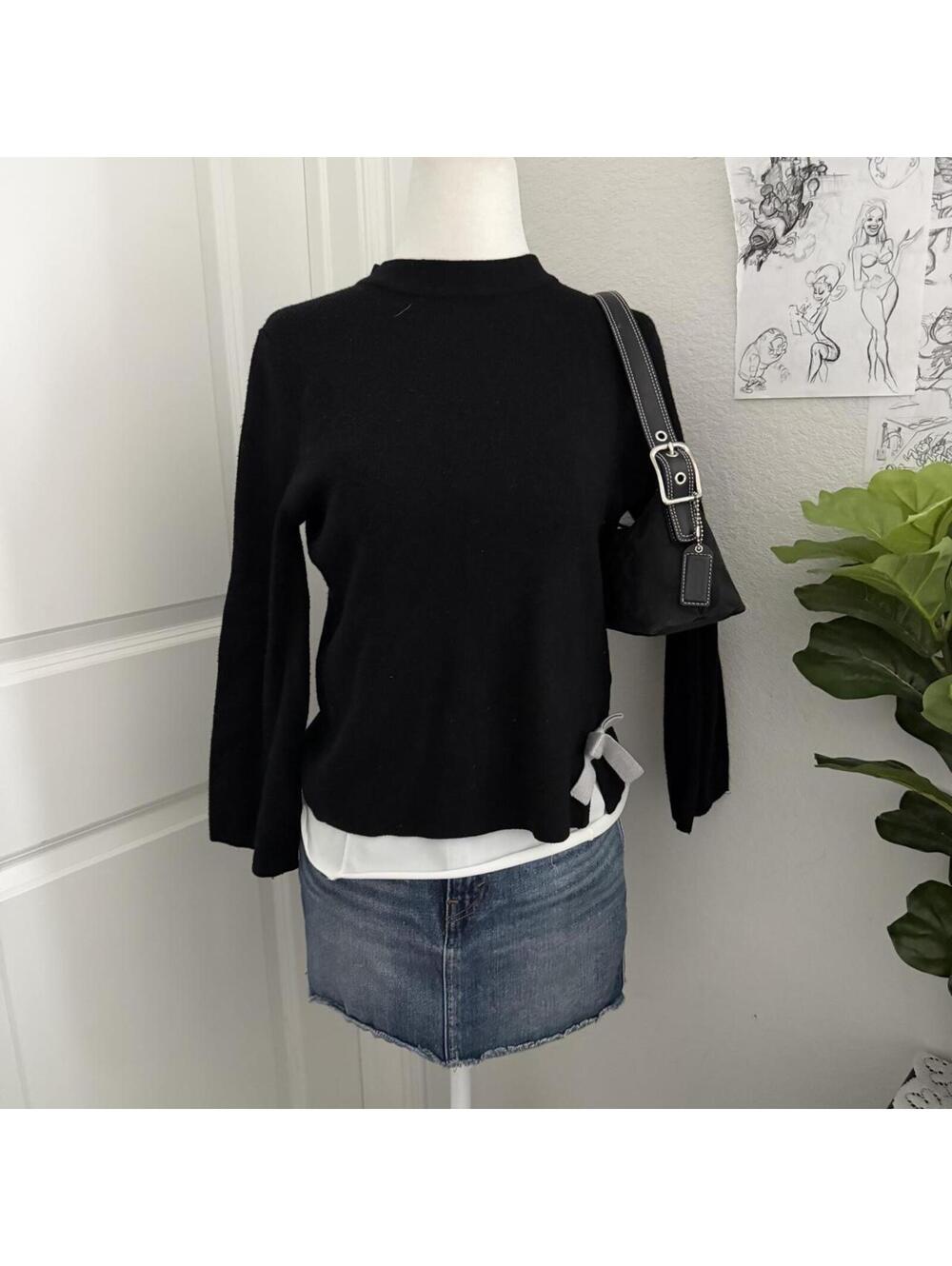 Zara black sweater